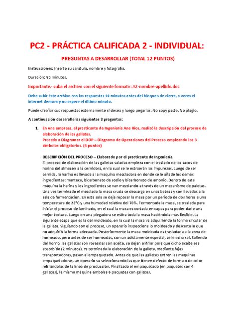 Pc Procesos Para Ingenier A Ejercicios Y Pc Pr Ctica