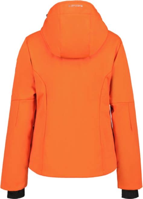 Ice Peak Ecorse Softshell Winter Jas Dames Oranje Bol