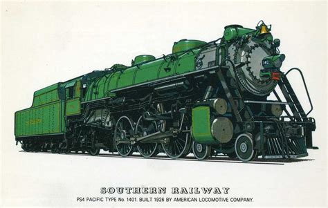 Southern Railway Ps4 Pacific Type No 1401 Built 1926 By  Flickr