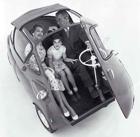 Design is fine. History is mine. — BMW Isetta Standard, 1955.