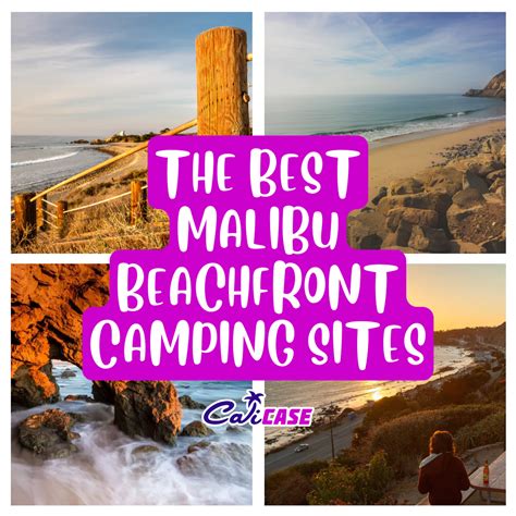 The Best Malibu Beachfront Camping Sites Calicase