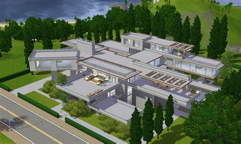 Sims 3 Modern luxury mansion by RamboRocky on DeviantArt