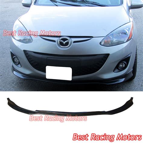 For 2011 2014 Mazda 2 Ms Style Front Bumper Lip Urethane Ebay