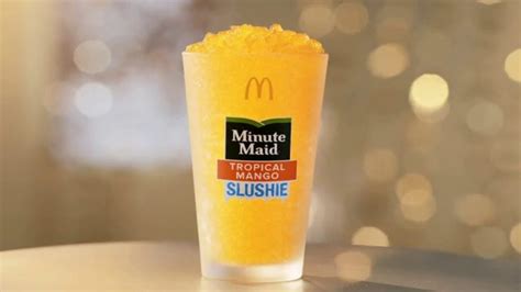 Mcdonalds Frozen Drinks Tv Spot Es Más Que Una Bebida 1 Minute Maid Slushies Ispottv