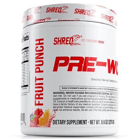 ShredZ PRE-WORKOUT - Nutrition Rite