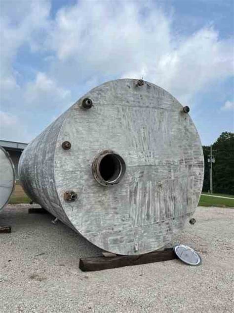 Gal Stainless Steel Tank New Used And Surplus Equipment