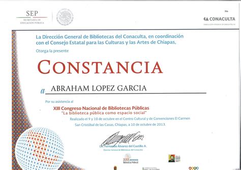 Constancias Diplomas Y Reconocimientos