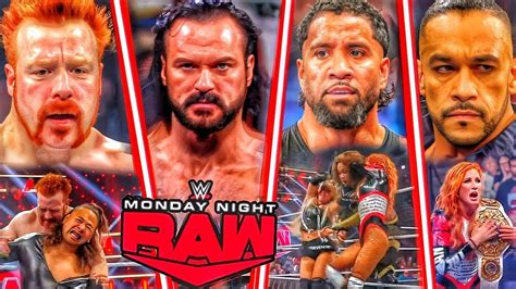 Wwe Raw Full Show Highlight Th April Hd Monday Night Raw