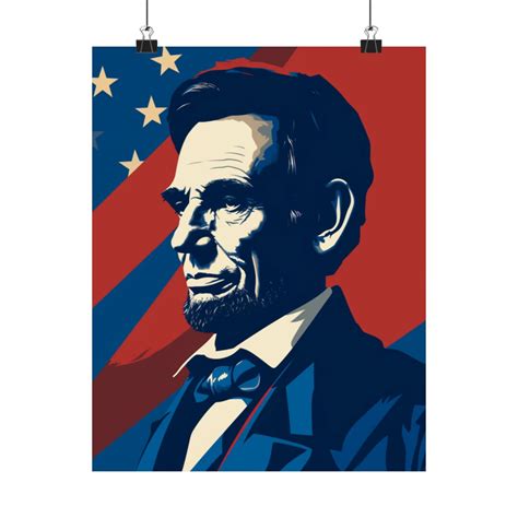 Abraham Lincoln Poster Campaign Poster Abraham Lincoln Art Wall Art