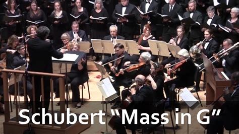 Franz Schubert Mass In G D 167 Berkshire Lyric Youtube