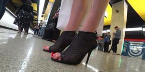 Beautiful Brunette Teasing In Leather Dress Porn Videos