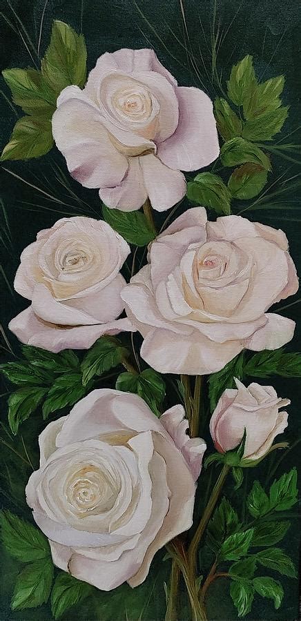 White Rose Tower Painting By Connie Rish Fine Art America