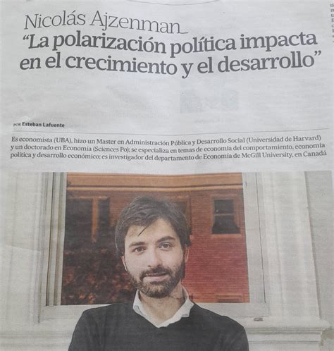 Iv N Budassi On Twitter En Lanacion De Hoy Nicolas Ajz Menciona A