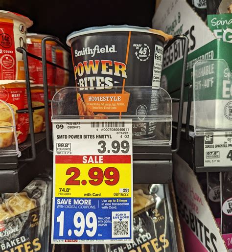 Smithfield Power Bites Just $1.99 At Kroger - iHeartKroger