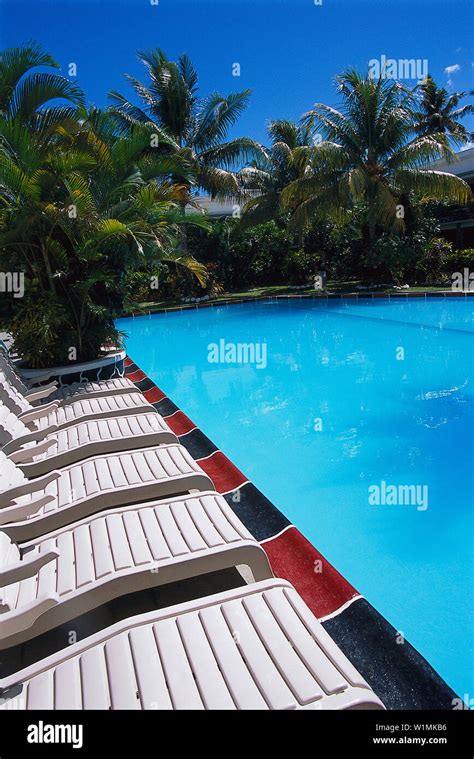 Swimming Pool, Aggie Grey's Hotel Apia, Upolu, Samoa Stock Photo - Alamy