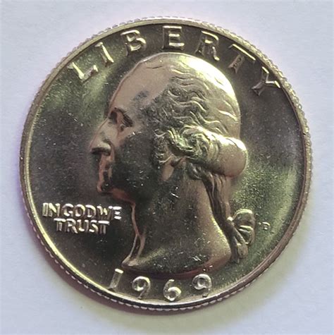 1969 D Washington Quarter MS 65 GEM For Sale Buy Now Online Item