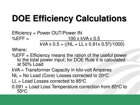 Ppt Doe Distribution Transformer Efficiency Standards Powerpoint