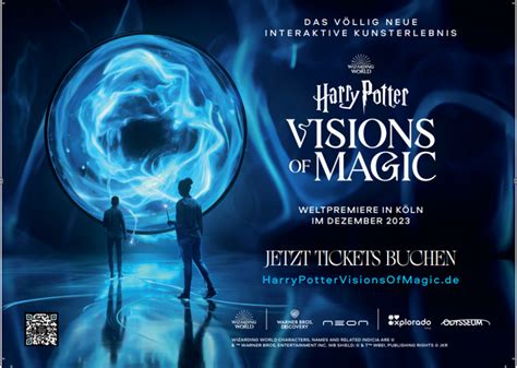 HARRY POTTER: VISIONS OF MAGIC – An All-New Interactive Art Experience ...