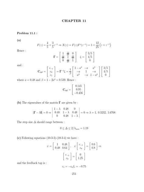 Problem 11 1 A F Z Z X Z F Z F Z Z Pdf Eigenvalues And Eigenvectors Functions