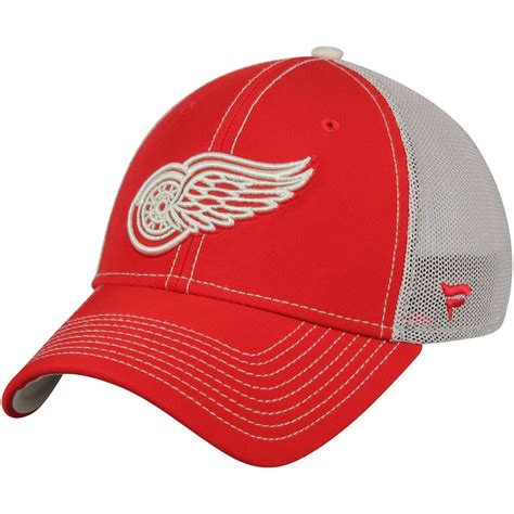 Fanatics Branded Detroit Red Wings Red True Classic Flex Hat