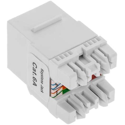 Keystone Rj45 Femella Tb110 Cat 6a Utp Pack De 6 Unitats Cablematic