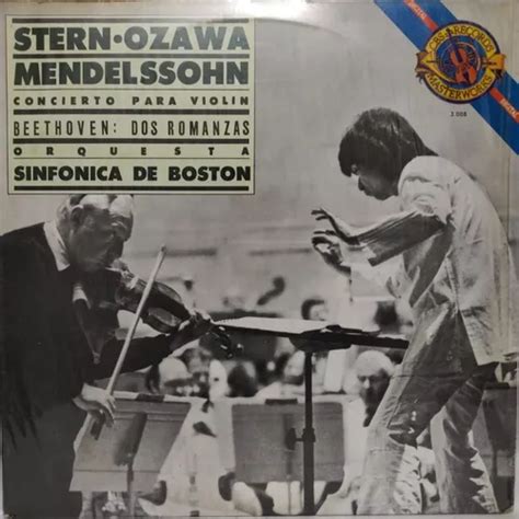 Stern Ozawa Mendelssohn Concierto Para Violin Lp