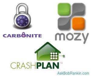 BACKUP: Carbonite, Mozy, or Crashplan?