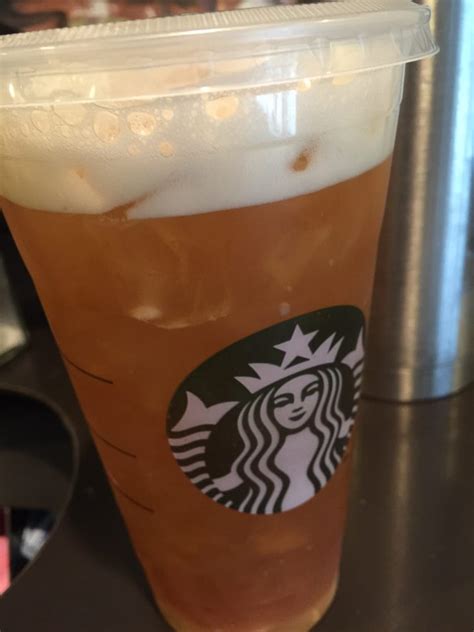 Starbucks Black Tea Lemonade Unsweetened Nutrition