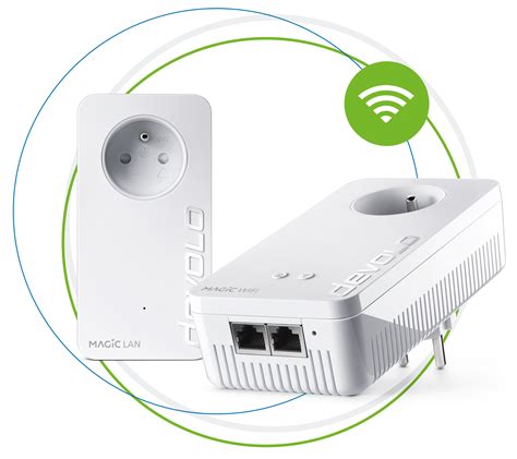 Kit 2 CPL Wifi Mesh Magic 1 WiFi 1200mbits DEVOLO Leroy Merlin