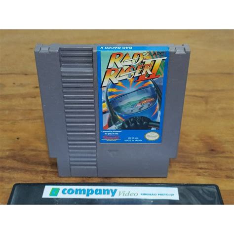 Rad Racer Nes Nintendo Nintendinho Bits Pinos Original Shopee