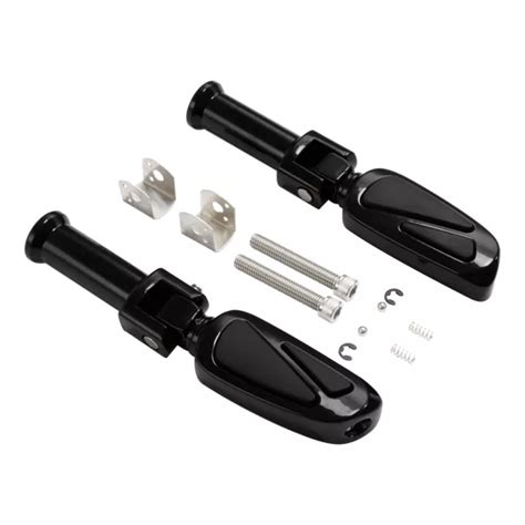 PASSENGER FOOT PEG Footpegs Bracket Fit For Harley Softail Standard