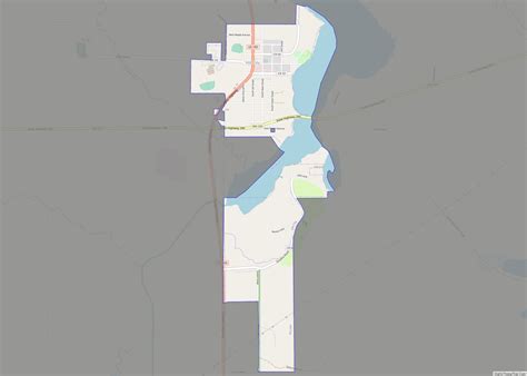 Map of Hill City, Minnesota