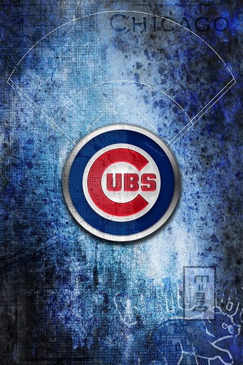 Chicago Cubs Art Chicago Cubs Poster Available In by McQDesign