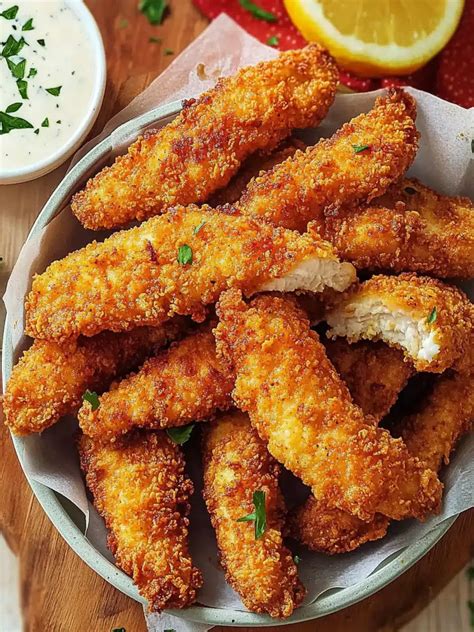 Crispy Chicken Strips Everyone Will Crave at Home - leslie recipe