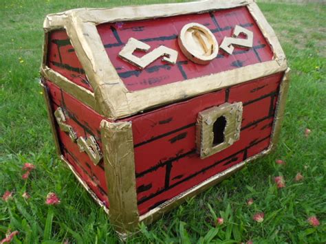 DIY Cool Treasure Chest Cardboard | Treasure chest craft, Treasure ...