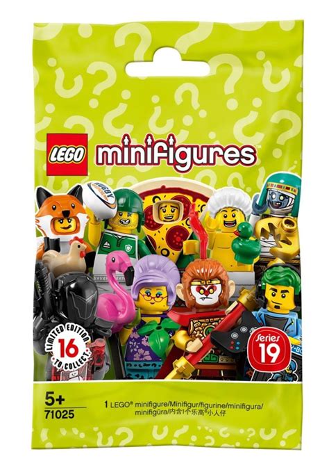 LEGO Minifiguren 71025 Serie 19 Offizielle Bilder Alle 16 Figuren Im