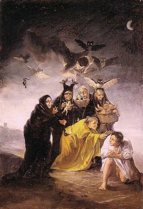 El Conjuro De Las Brujas De Francisco De Goya Francisco Goya Goya