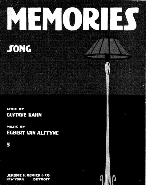 Memories Van Alstyne Egbert Imslp