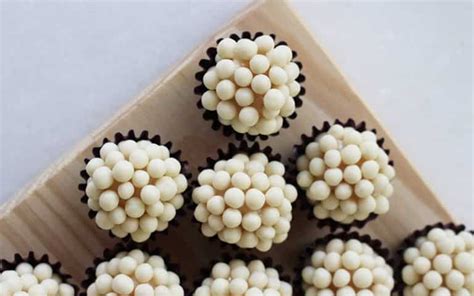 Receita Brigadeiro Branco Gourmet Confeiteira