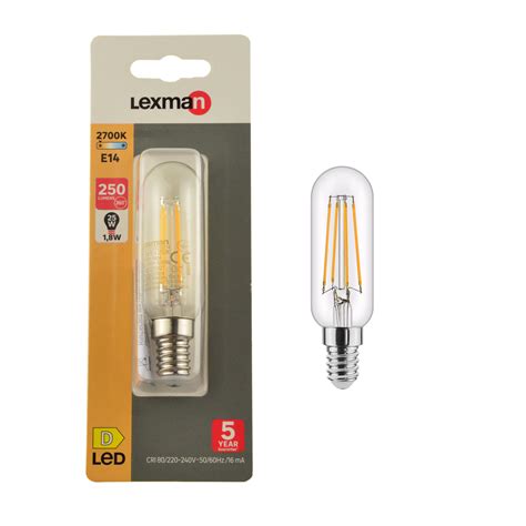 Ampoule led à filament pour hotte E14 250Lm 25 W blanc chaud