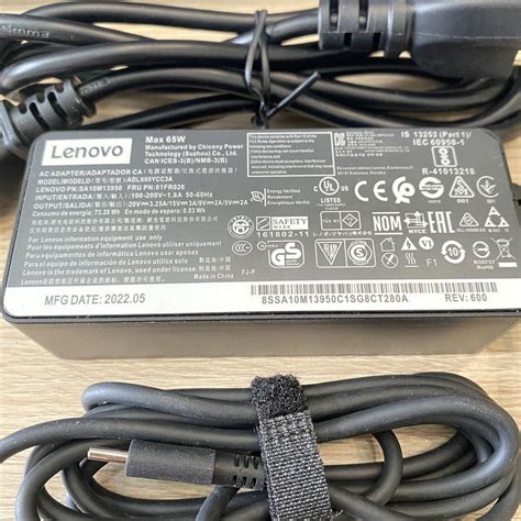 Genuine Lenovo W Usb C Type C Laptop Charger Power Supply Adapter