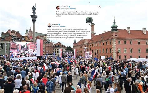 Klapa Frekwencyjna Wiecu Tuska Widzi To Nawet Onet