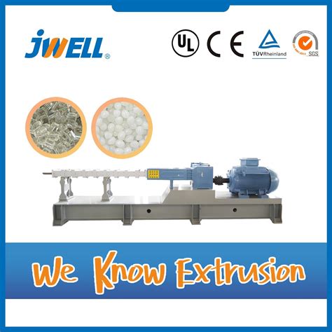 Jwell Machine Co Rotating Parallel Tri Screw Extruder Series With High