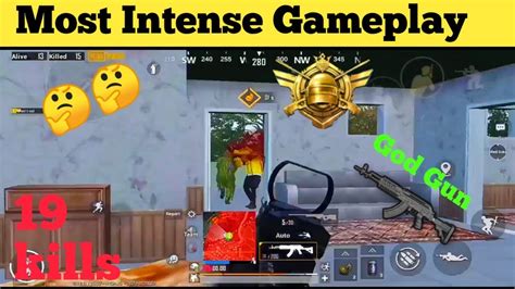 Most Intense Gameplay Full Rush Gameplay 19 Kills PUBG MOBILE