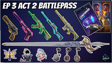 Ep Act Battlepass Skins Rewards Valorant Youtube