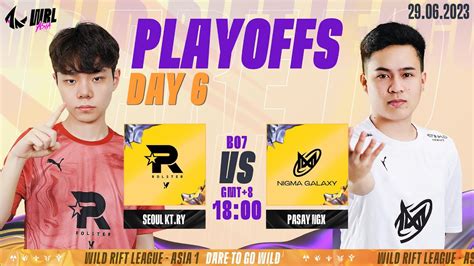 En Kt Ry Vs Ngx Playoffs Stage Day Wrl Asia Bo Youtube