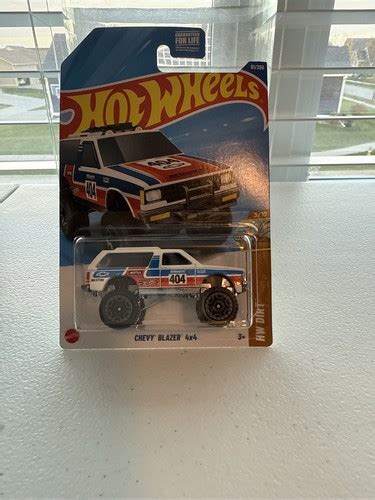 Hot Wheels HW Dirt Chevy Blazer X White EBay