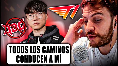 FAKER LO VOLVIÓ HACER Yuste reacciona al T1 vs JDG Worlds 2023