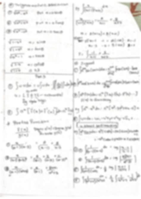 Solution Indefinite Integration Mht Cet Short Notes With Shortcuts