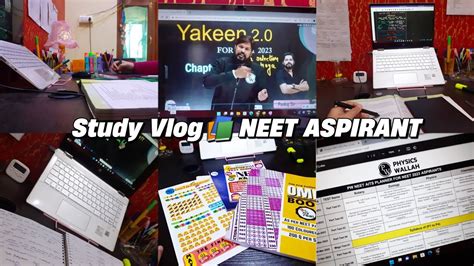 STUDY VlOG AITS Planner NEET 2023 Physics Wallah A Day In The